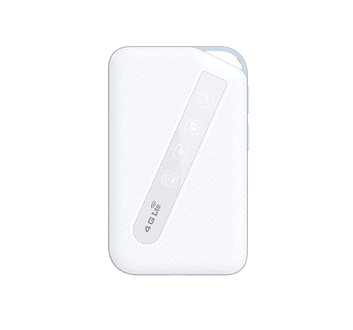 D-Link DWR-932W 4G LTE AX300 Wi-Fi 6 Mobiler Hotspot – Tragbarer Reise-MiFi-Router mit SIM-Slot, 3000 mAh Akku, Bis zu 16 Stunden Laufzeit, Bis zu 150 Mbit/s Download, Entsperrt fuer alle Netzwerke