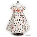 Vintage Polka Dot Dress - Fits 18