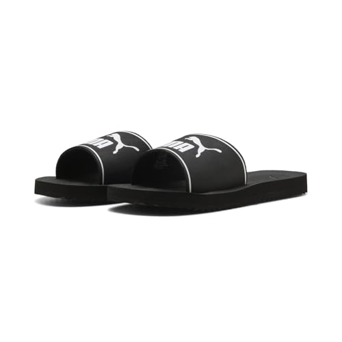 Puma Unisex Purecat 2.0 Sandalo Scivolante, Puma Nero Puma Bianco, 44/46 EU