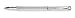 Caran d' Ache Chevron Ecridor Rhodium Rollerball Pen, Chevron (0838.286)