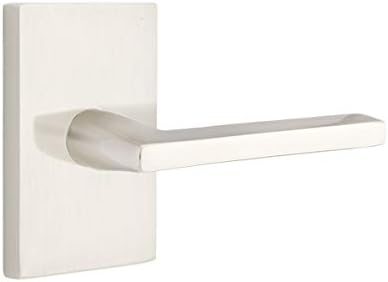 Emtek モダン 長方形 ロゼット ダミー マッチング仕上げ ヘリオスレバー 7種類の仕上げから選択 5052hlo シルバー