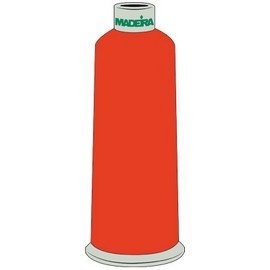 Madeira 5,500yd Polyester Thread-orange