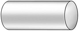 Rod ABS Black 4 In Dia x 3 Ft L