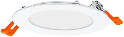 Luminária: para teto, SMART RECESS SLIM DOWNLIGHT TW / 8 W, 220... 240 V, ângulo de radiação: 110, Branco sintonizável, 3000... 6500 K, material da carroçaria: plástico, IP20