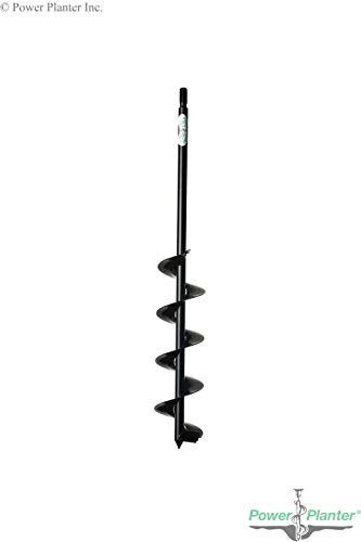 Power Planter 100% USA Made 3"x24" Extended Length Bulb & Bedding Plant Auger with Heavy Duty Tip...