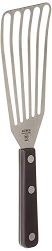 AGRUS - Fish Spatula - Slotted Turner - Stainless Steel - For Flipping Fish, Egg, Meat, Burgers, Omelets - Good Grips, 11 inch - Thumbnail 4