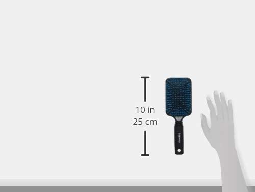 Scalpmaster Hair Extension Cushion Paddle Brush, Black, 10 Inch (Pack of 1) - Image 5