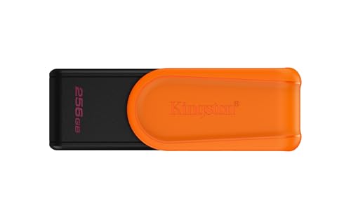 Kingston DataTraveler Exodia S USB-Stick - 256GB - USB 3.2 Gen 1 - USB Type A - Schwarz/Orange - DTXS/256GB