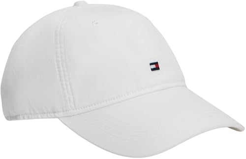 Gorra Hombre Flag Soft Panel con Cierre de Velcro, Blanco (TH Optic White), Talla Única