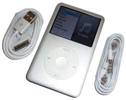 Apple iPod Classic 120 GB Silver 6th Generation with Generic Accessories Packaged in White Box