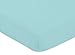 Sweet Jojo Designs Turquoise Fitted Crib Sheet for Feather Collection Baby/Toddler Bedding Set