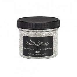 Cigar Caddy Crystal Gel Humidification Jar,2 Oz