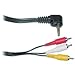 Cable Showcase 10A1-04106 6-Feet Sony JVC 3.5 mm to 3 RCA AV Camcorder Video Cable