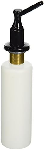 Jones Stephens S10023 Black Liquid Soap Dispenser