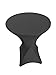 Luxury Collection Black Spandex Cocktail Table Cover - Fitted High Top Round Table Cloth - Round Tablecloth Covers for Bar Table Pub Table Round Kitchen Table High Top Table Bistro Table