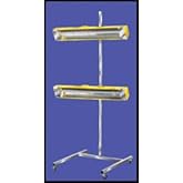 Infratech 14-1005 Medium Wave System Portable Infrared Curing Lamp with Two Heads