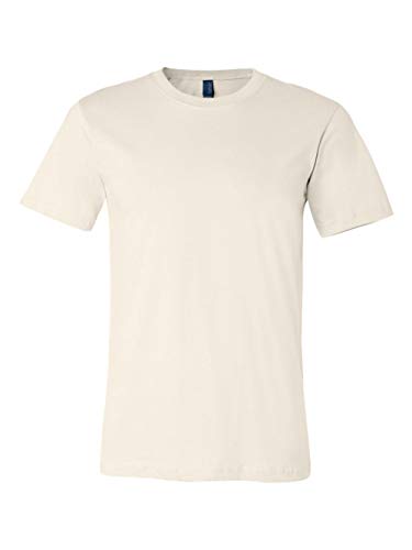Bella + Canvas Unisex Jersey Short Sleeve Tee (Natural) (S)