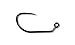Tenkara Tanuki JIG Hooks, 25 BARBLESS Competition Razor Sharp,Chemical Sharpening, Strong, Elongated Needle-Claw Point Hooks
