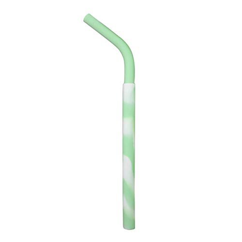 Alonea Silicone Drinking Straws Reusable Portable Washable Food Grade Silicone Fold Drinking Bent Straws with Case (F❤️) - Thumbnail 3