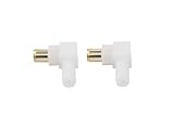 MOTOKU Pack of 2 Pcs Carburetor Fuel Fitting Elbow Carb Hose Connector for Briggs & Stratton Engine Snowblower Lawn Tractor Generator 692317 493496 494451 Yardbird Chipper