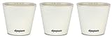 Window Garden - Aquaphoric Self Watering Mini Planter Pots (3 Pack) - Grow On Indoor Sill. Perfect for Potting Small Plants, Herbs, African Violets, Succulents, or Start Seedlings.