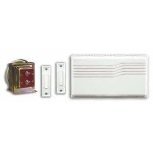 Heath Zenith Wired Door Chime Kit with Mixed Push Buttons