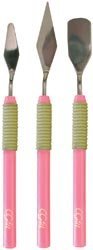CGull Pink Spatula Kit 3/Pkg