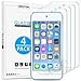 OMOTON [4 Pack] Tempered Glass Screen Protector for New iPod Touch (7th Gen 2019 Release / 6th & 5th Gen) primary