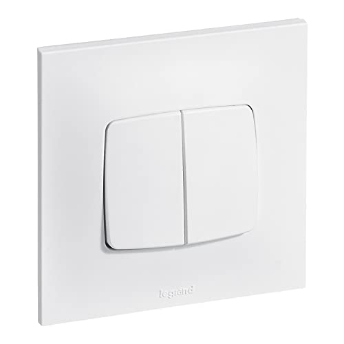 Legrand leg91325 Toggle/Two-Way Switch 230 V White en promo sur Amazon