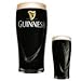  Guinness Gravity 20oz. Embossed Beer Glasses Pair 14K Gold Harp Logo [2 pack]