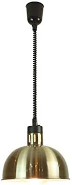 HEATL Heat Lamp Food Warmer Heat Preservation Pendent Hanging Chandelier Telescopic Adjustable Length70-130cm,Commercial and Home 275W Multi-Color Optional