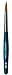 da Vinci Series 353B Primo Synthetic Round Brush, Size 12.