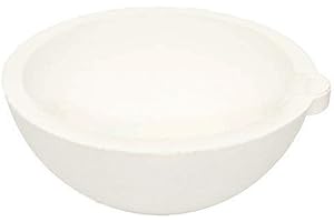 SKYPRO LTKJ 1pc Crucibles Melting Dishes Ceramic Casting Torch Melt Jewelry Gold Silver (1000g)