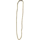 Tulsi Mala Small Round Beads 1 Round Neck Wear Original Tulsi Mala Wood Chain barik/Patli moti Pack of 1