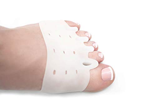 TruOrigin Health – Ball of Foot Cushions, Metatarsal Pads, and Separators – Flexible Foot Care and Support Covers – Pressure Relief – Heals Sesamoiditis, Mortons Neuroma – 3 Pairs / 6 Pieces