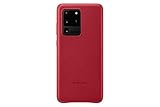 SAMSUNG Galaxy S20 Ultra Case, Leather Back Cover