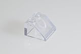 100x Lego Transparent Clear 2X2/45° Roof Tiles Super Pack