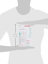 Zebra Pen Mildliner Dual Tip Fluorescent Highlighters 5 Pack Pastel view 7