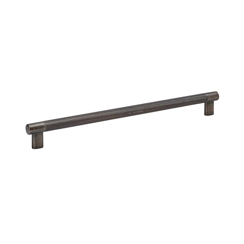 Amerock | Kitchen Cabinet Pull | Oil Rubbed Bronze| 12-5/8 in (320 mm) Center-to-Center | Bronx | 1 Pack | Furniture Hardware | Cabinet Handle | Bathroom Drawer Pull