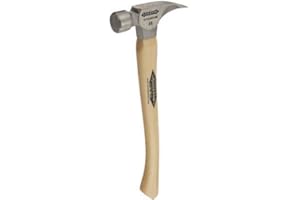 Stiletto Ti16MC Ti 16 Milled Face Hammer with a Curved 18" Hickory Handle Industrial, Harware, Tools, Supply