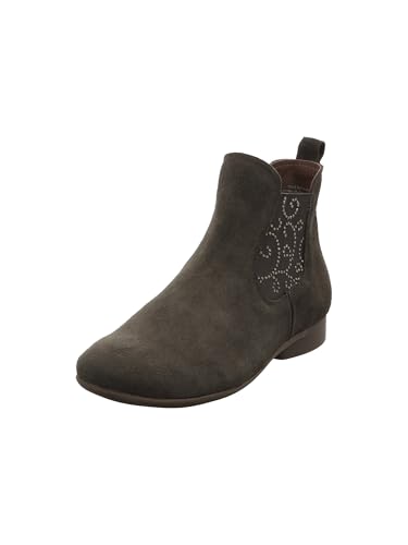 Think! GUAD2 Botines para Mujer, Forro de Piel, Color Mocca 3160, 42,5 EU, Mocca 3160, 42.5 EU