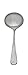 HIC Oxford Gravy Ladle, Stainless Steel, 6.75-Inch