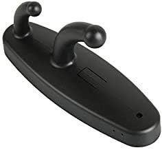 BIEBER BIEBER Hidden Spy Clothes Hook Cam Surveillance Full HD Covert 1280p Wireless (Black)