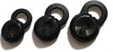3 Pcs Assorted S/M/l BLK Ear Bud Gel Eargel Earbud Tip Replacement Compatible with Motorola Hk100 H15, Samsung WEP 180 200, LG-HBM 210 -Sale 50% Off