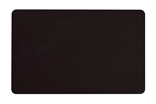 Pack of 100 Black CR80 PVC Cards | 30 mil by easyIDea
