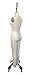 PGM Full Body Dress Form, Collapsible Shoulders, Industry Grade Female Full Body Dress Forms (605A) Sizes 6