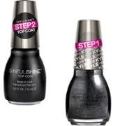 Kylie Jenner King Kylie Collection Nail Polish Da New Black Bundle with Top Coat, 0.5 Fl Oz Each Bottle