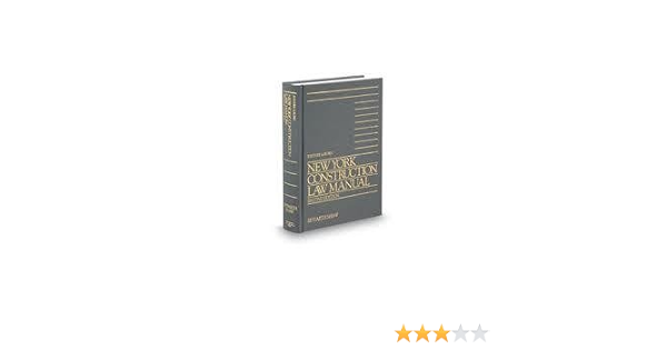New york construction law manual New york construction law manual