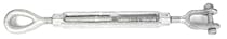 Koch 103019 Forged Turnbuckle, 1/2-Inch by 6-Inch Jaw and Eye, Galvanized