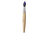 Wooden Paint Brush Pen (Purple)